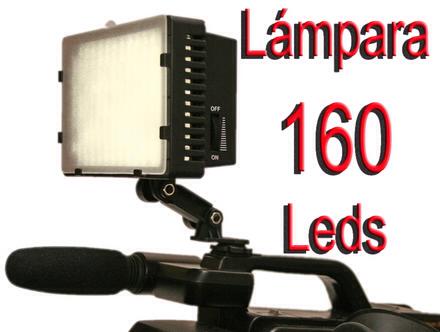 lampara LED de 160 para fotografia y video U - Imagen 2