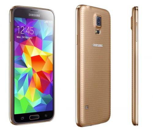 Vendo Samsung galaxy 5 nuevo dorado 16gb p - Imagen 1