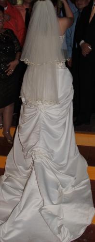 Venta Vestido de novia hermoso color perla  - Imagen 2