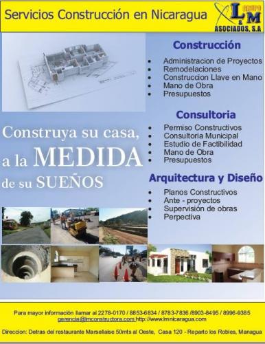 Servicios Construcción en Nicaragua Nuestros - Imagen 1