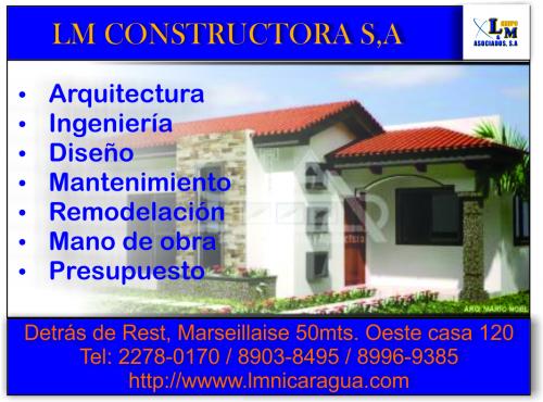 Lm constructora SA  Contamos con profesional - Imagen 1