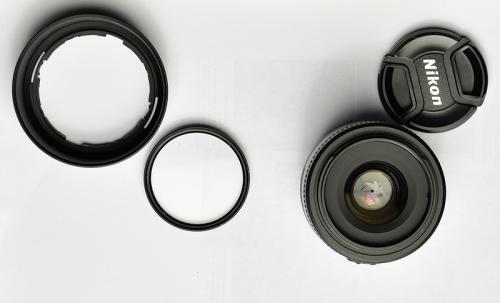 Vendo Nikon AFS DX NIKKOR 35mm f/18G + filt - Imagen 1