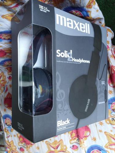 Audifonos con Microfono Maxell Solid2  NUEVOS - Imagen 2