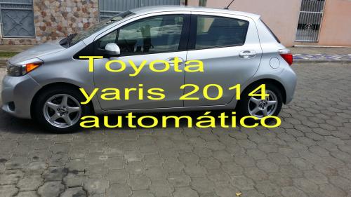 Vendo Toyota yaris 2014 recién importado 867 - Imagen 1