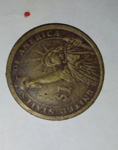 Vendo moneda de 1 de 1809 bajo la presidenci - Imagen 1