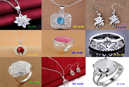 Vendo prendas de plata: cadenas con dijes ar - Imagen 1