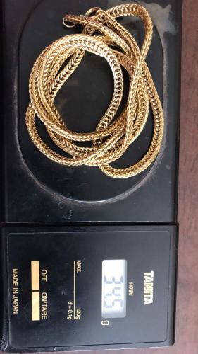 vendo cadenas de oro de 18k a buen precio un - Imagen 2