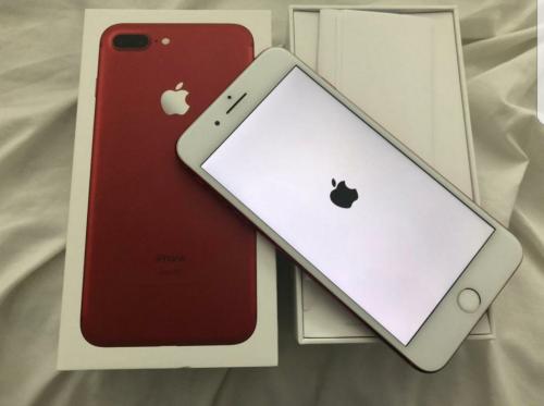 Iphone Rojo Plus 256 GB  nuevo en caja y con - Imagen 1