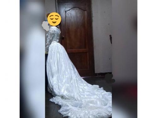 Vendo Vestido de novia Ball Gown talla  10s e - Imagen 1