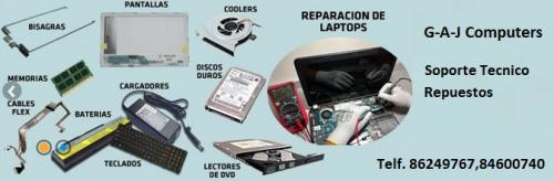 GAJ Computer Les Ofrece Repuestos Baterias  - Imagen 1