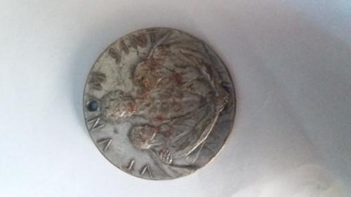 Vendo moneda medalla antigua - Imagen 1
