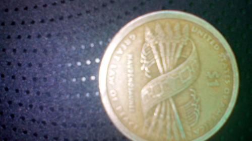 Vendo 2 monedas antiguas de  un dólar data  - Imagen 3