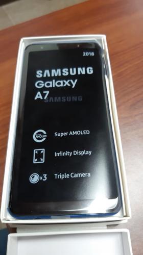 Vendo Samsung A7 2018 D�os impecable 10 de - Imagen 1