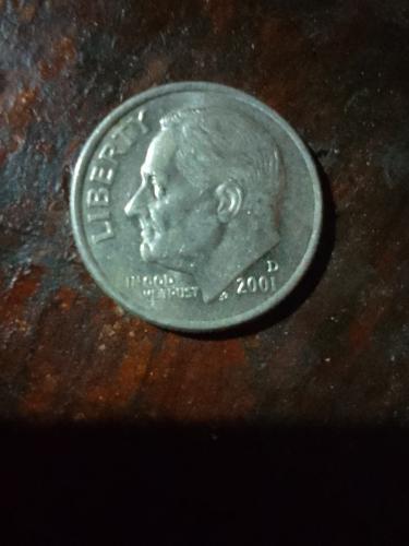 Moneda en subasta 10 centavos de dólar en m - Imagen 1