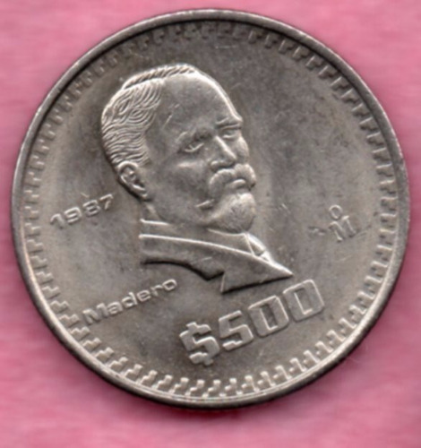 tengo moneda de 500 pesos de 1988 de los esta - Imagen 1