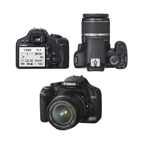 Vendo Camara Profesional Canon Rebel 450D y C - Imagen 1