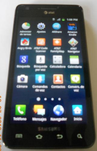 Vendo Samsung Infuse 4G 370 dolares pantalla - Imagen 1