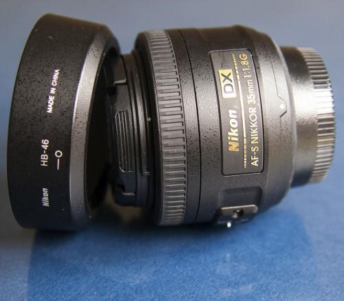 Vendo Lente Nikon 35mm f:18 en perfecto est - Imagen 1