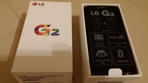 venta de lg optimus g2 480 nuevo en su caja  - Imagen 1