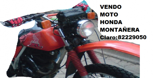 Vendo Moto Honda Montañera Claro: 82229050 - Imagen 2